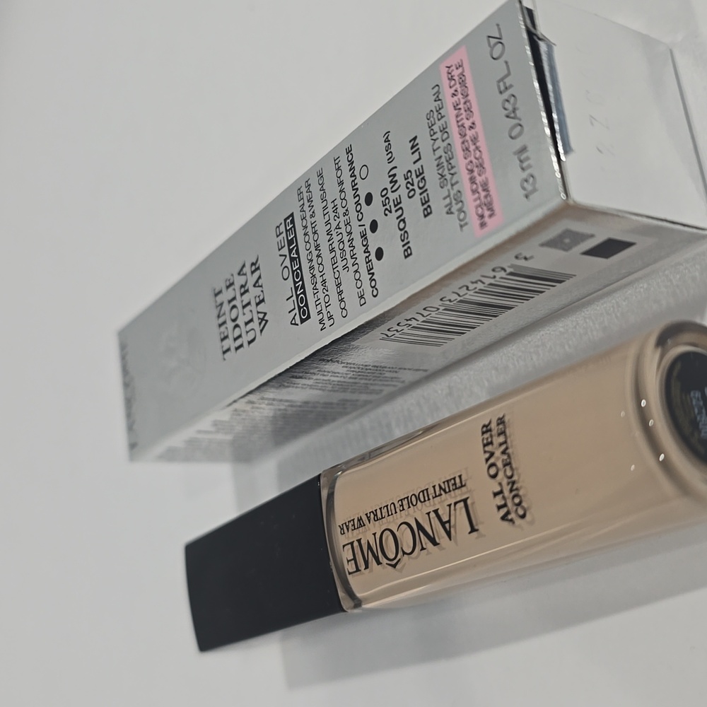 NIB ✅ #250 BISQUE W Teint Idole Ultra Wear All Over Concealer (025 Beige Lin)